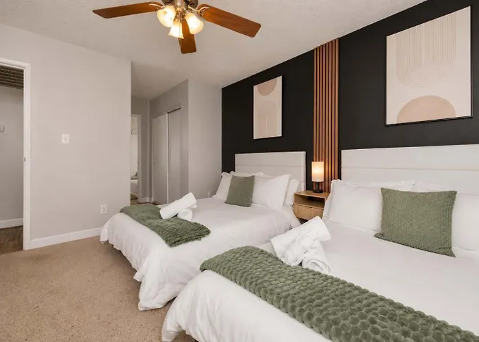 Appartement Retreat Near Asu 2 Bedroom Pools Gym Parking Pet-friendly Tempe