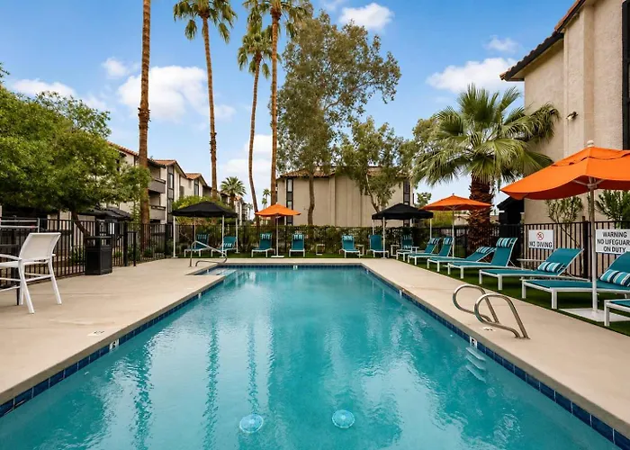 Appartement Retreat Near Asu 2 Bedroom Pools Gym Parking Pet-friendly Tempe